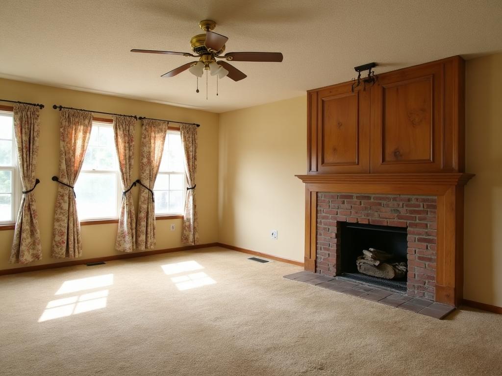 Open Concept Living Refresh - Before